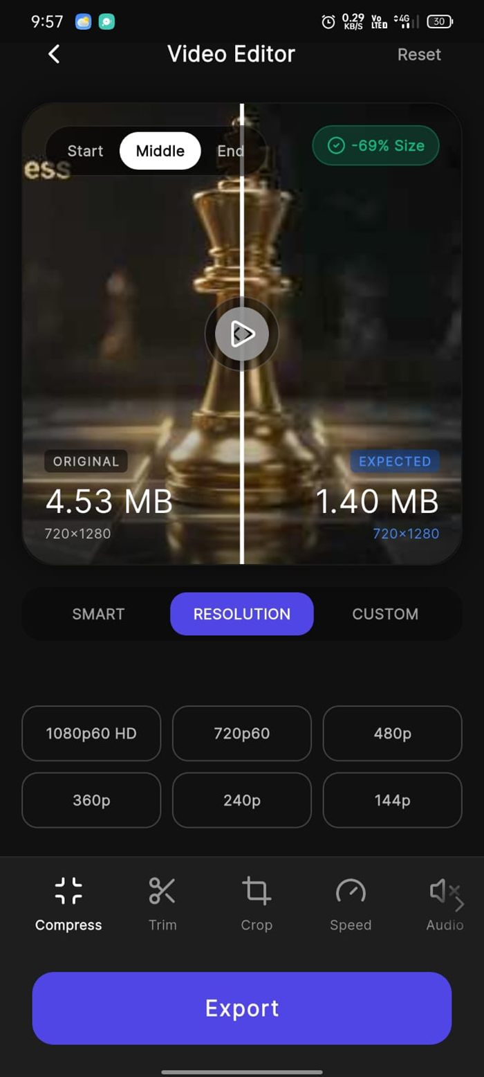 Pro Compressor — Cross-Platform Mobile App
