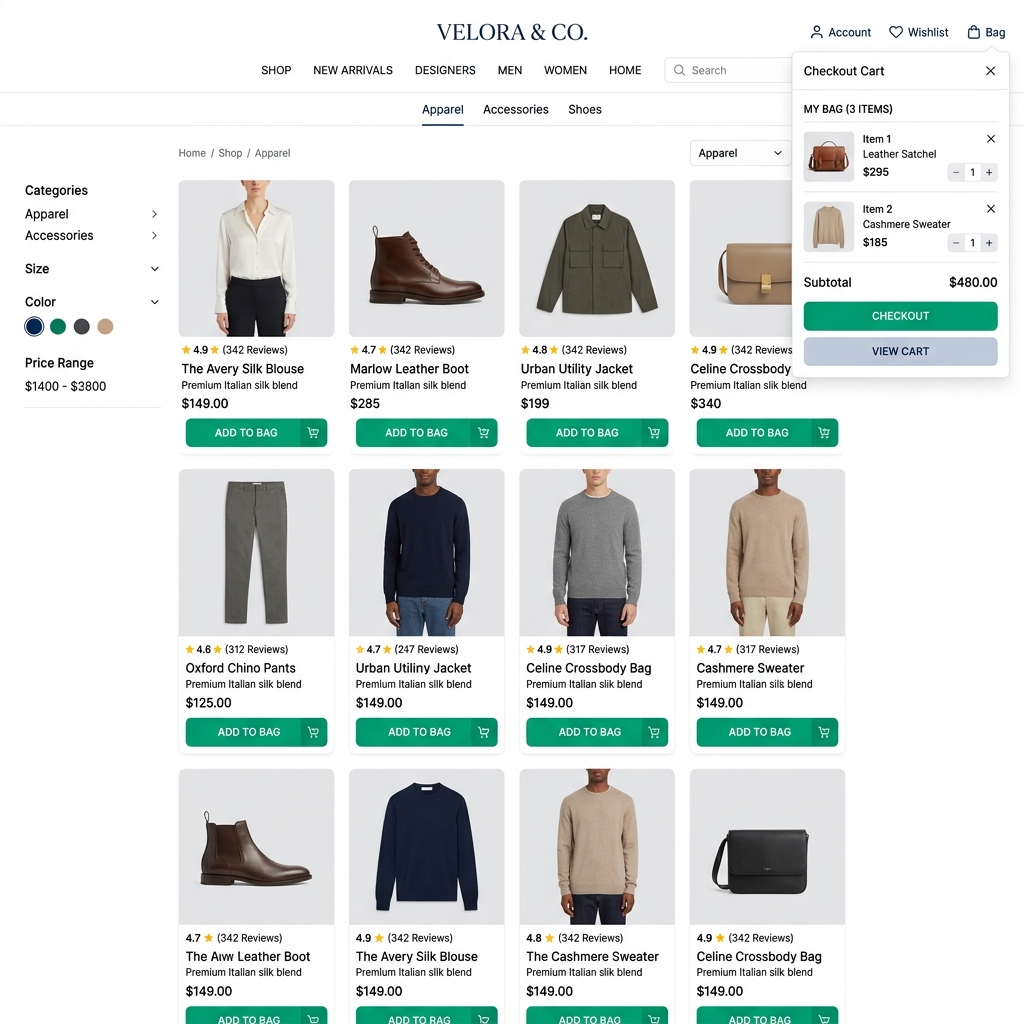 ShopSphere E-Commerce System